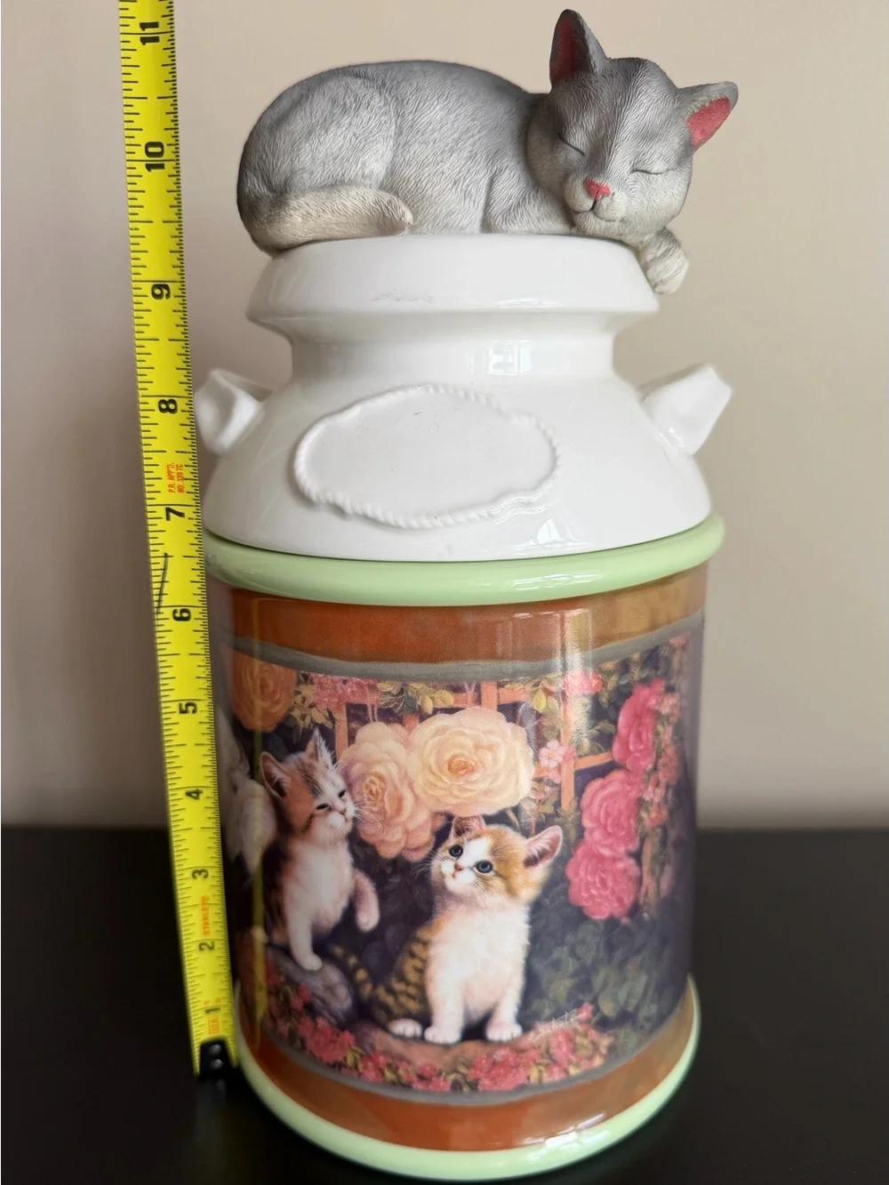 Bradford Exchange Cozy Kitten Canister